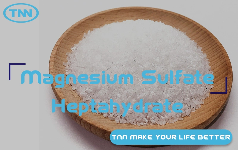 Magnesium Sulfate Heptahydrate 99% Food Grade Mgso4 99.5%